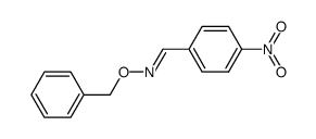 O-benzyl oxime of 4-nitrobenzaldehyde Structure