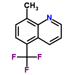8-甲基-5-(三氟甲基)喹啉结构式