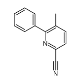 2-Cyano-5-methyl-6-phenylpyridine结构式