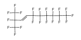F-isopropyl-1, F-hexyl-2 ethene Structure