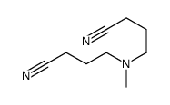 4-[3-cyanopropyl(methyl)amino]butanenitrile Structure