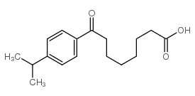 8-(4-ISOPROPYLPHENYL)-8-OXOOCTANOIC ACID结构式