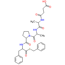羧肽酶B(猪胰)结构式
