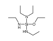 N-[diethylamino-ethoxy-(ethylamino)silyl]ethanamine结构式