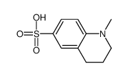 1-methyl-3,4-dihydro-2H-quinoline-6-sulfonic acid Structure
