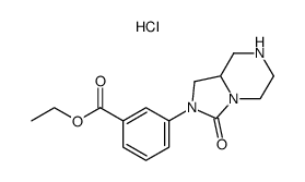ethyl 3-(3-oxohexahydroimidazo[1,5-a]pyrazin-2(3H)-yl)benzoate hydrochloride picture