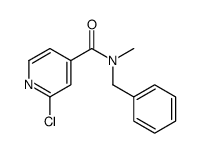 2-chloro-N-methyl-N-phenylpyridine-4-carboxamide Structure
