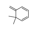 1,1-Dimethyl-6-methylen-cyclohexadien-(2,4)结构式