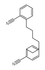 Benzonitrile,2,2'-(1,6-hexanediyl)bis- Structure