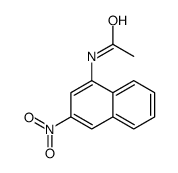 N-(2-nitro-naphthalen-4-yl)-acetamide Structure
