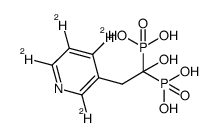 Risedronic Acid-d4结构式