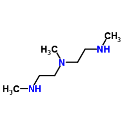 Diethylenetriamine, 1,4,7-trimethyl- Structure