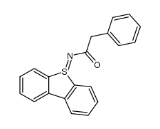 N-(5l4-dibenzo[b,d]thiophen-5-ylidene)-2-phenylacetamide结构式