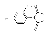 N-(2,4-二甲苯基)马来酰亚胺结构式