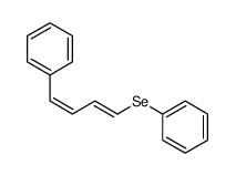 4-phenylbuta-1,3-dienylselanylbenzene结构式