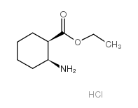 cis-Ethyl 2-aminocyclohexanecarboxylate hydrochloride Structure