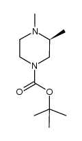 (S)-tert-butyl 3,4-dimethylpiperazine-1-carboxylate Structure