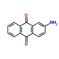 2-Aminoanthraquinone Structure