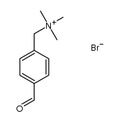 (4-formylbenzyl)trimethylammonium bromide Structure