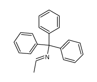 (E)-N-ethylidene-1,1,1-triphenylmethanamine Structure