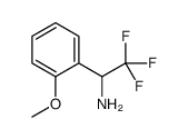 2,2,2-TRIFLUORO-1-(2-METHOXYPHENYL)ETHANAMINE HYDROCHLORIDE Structure