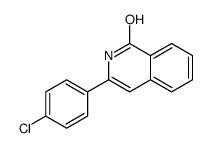 3-(4-chlorophenyl)-2H-isoquinolin-1-one Structure