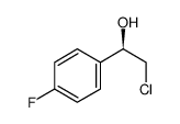 (R)-2-氯-1-(4-氟苯基)乙醇结构式