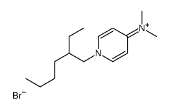 1-(2-ethylhexyl)-N,N-dimethylpyridin-1-ium-4-amine,bromide Structure