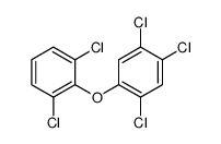 1,2,4-trichloro-5-(2,6-dichlorophenoxy)benzene Structure