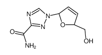 1-[(2R,5S)-5-(hydroxymethyl)-2,5-dihydrofuran-2-yl]-1,2,4-triazole-3-carboxamide结构式