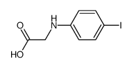 DL-4-Iodophenylglycine结构式