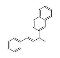 (E)-2-(4-phenylbut-3-en-2-yl)naphthalene Structure