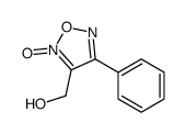 3-(羟基甲基)-4-苯基-1,2,5-噁二唑 2-氧化物结构式