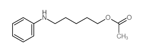 5-anilinopentyl acetate Structure