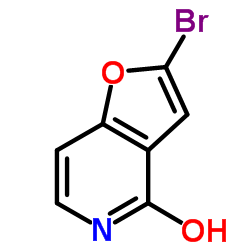 2-溴呋喃[3,2-c]吡啶-4(5H)-酮结构式