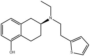 (S)-5,6,7,8-tetrahydro-6-[ethyl[2-(2-thienyl)ethyl]amino]-1-naphthol picture