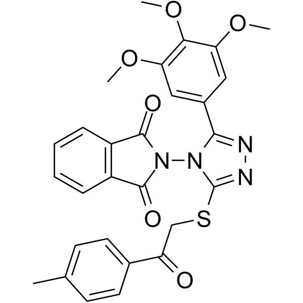 Tubulin polymerization-IN-7结构式