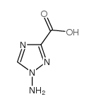 1-氨基-1H-1,2,4-噻唑-3-羧酸结构式
