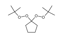 1,1-bis(tert-butylperoxy)cyclopentane Structure