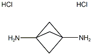 双环[1.1.1]戊烷-1,3-二胺二盐酸盐结构式
