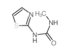 Urea,N-methyl-N'-2-thiazolyl- Structure
