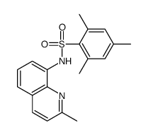2,4,6-trimethyl-N-(2-methylquinolin-8-yl)benzenesulfonamide Structure