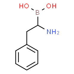 (R)-(1-amino-2-phenylethyl)boronic acid Structure