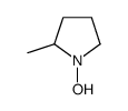 1-hydroxy-2-methylpyrrolidine Structure