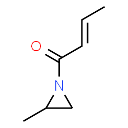 Aziridine, 2-methyl-1-(1-oxo-2-butenyl)-, (E)- (9CI) Structure