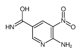6-amino-5-nitropyridine-3-carboxamide structure