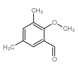 2-甲氧基-3,5-二甲基苯甲醛结构式