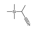 2-trimethylsilylpropanenitrile Structure