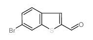 6-溴苯并[b]噻吩-2-甲醛结构式