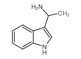 [1-(1H-吲哚-3-基)乙基]胺结构式